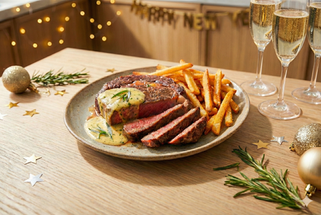 Silvestrovský luxus doma: Steak Frites & omáčka Béarnaise s ONYX Cookware