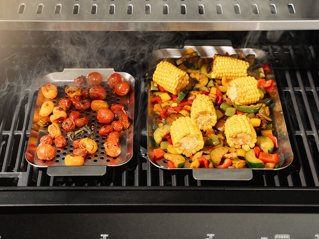 BBQ TÁC Z NEREZOVÉ OCELI 33×18 CM - 4
