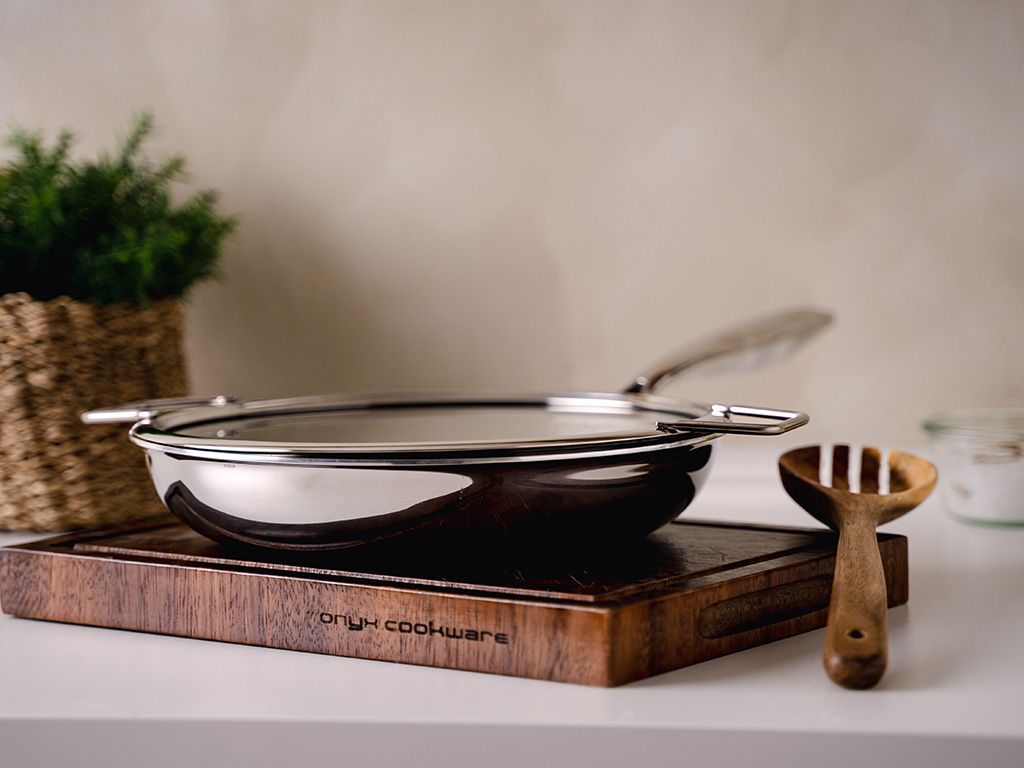 STOHOVATELNÁ SKLENĚNÁ POKLICE – 22 CM - 5