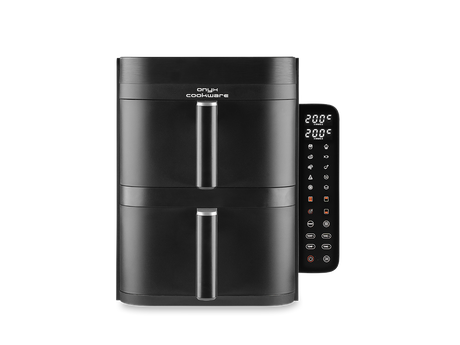 HORKOVZDUŠNÁ FRITÉZA - DUAL STACK 12L - ČERNÁ - 1