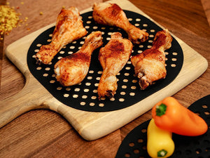 VLOŽKA A PODLOŽKY DO HORKOVZDUŠNÉ FRITÉZY - 3 DÍLNÁ SADA - 4L - 3