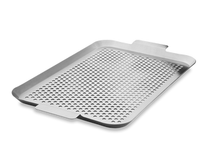 BBQ TÁC Z NEREZOVÉ OCELI 50×30 CM - 1