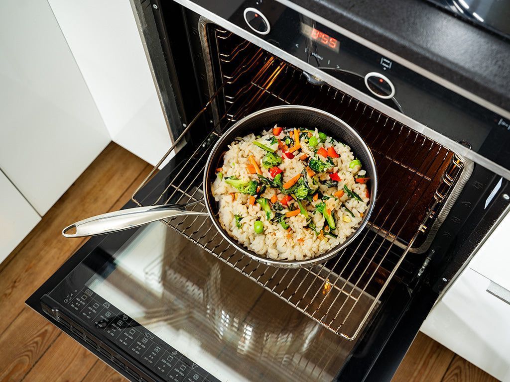 2-DÍLNÁ SADA WOK A PÁNEV NA RESTOVÁNÍ - 2
